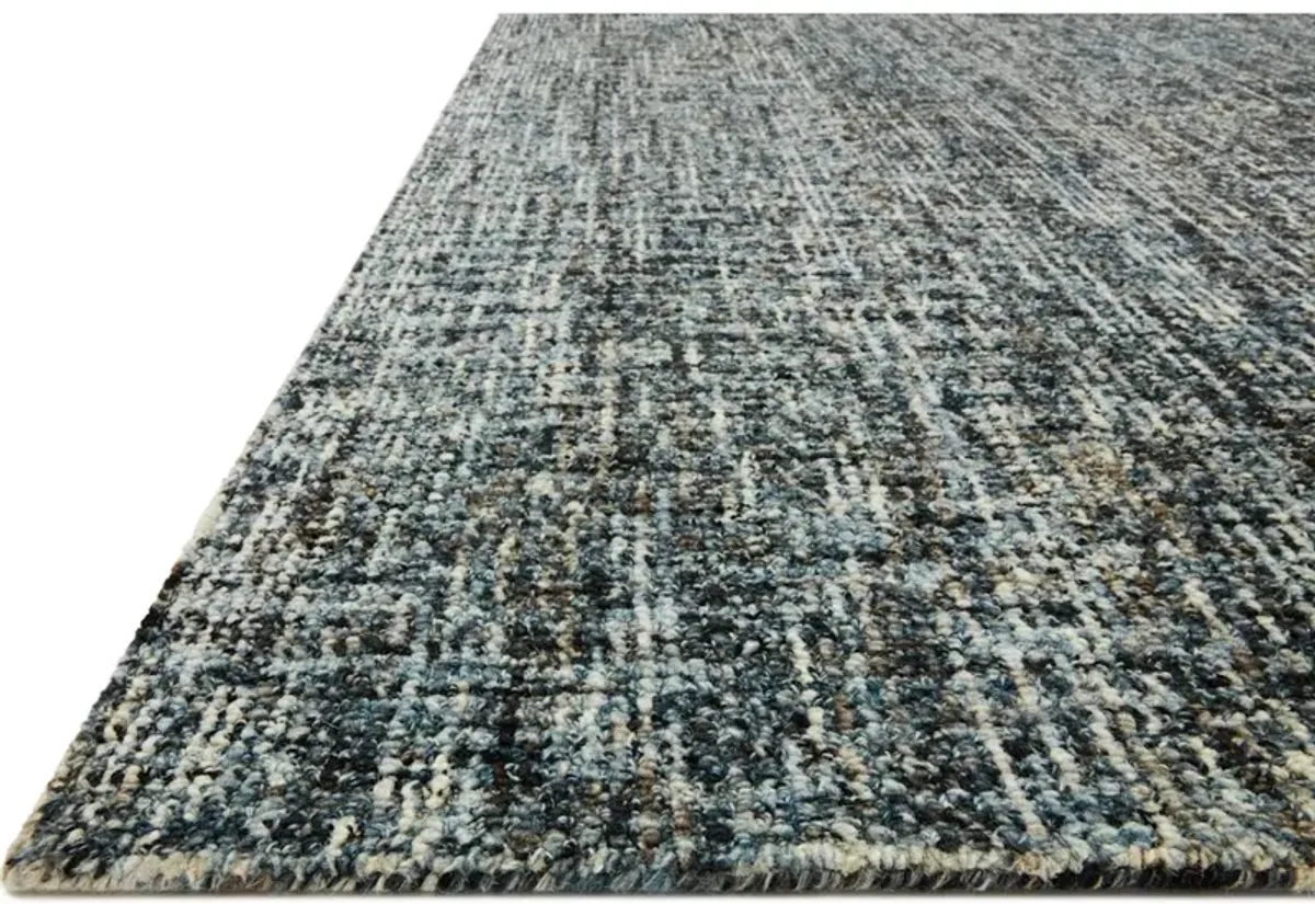 HARLOW HLO-01 DENIM/CHARCOAL 2'6 X 9'9 RUNNER RUG