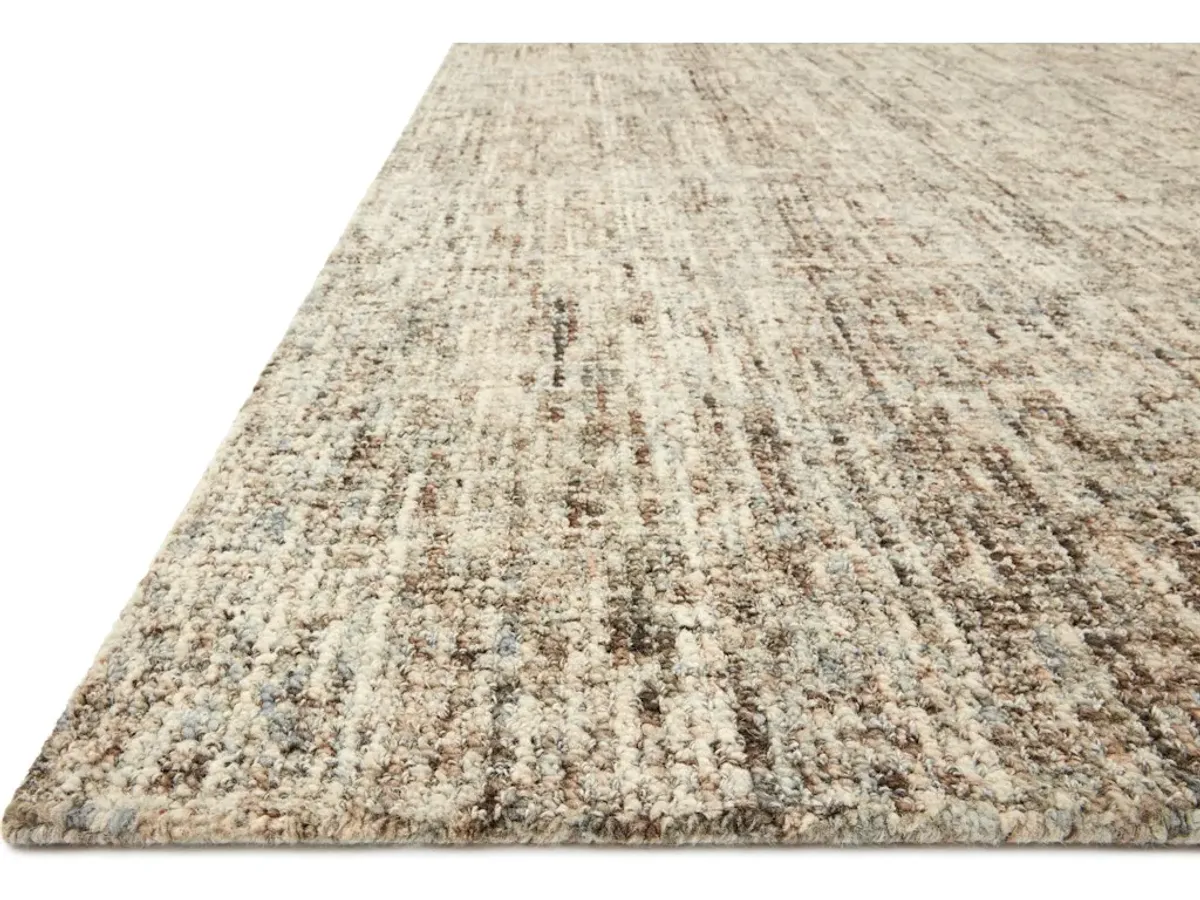HARLOW HLO-01 MOCHA/MIST 3'6 X 5'6 ACCENT RUG