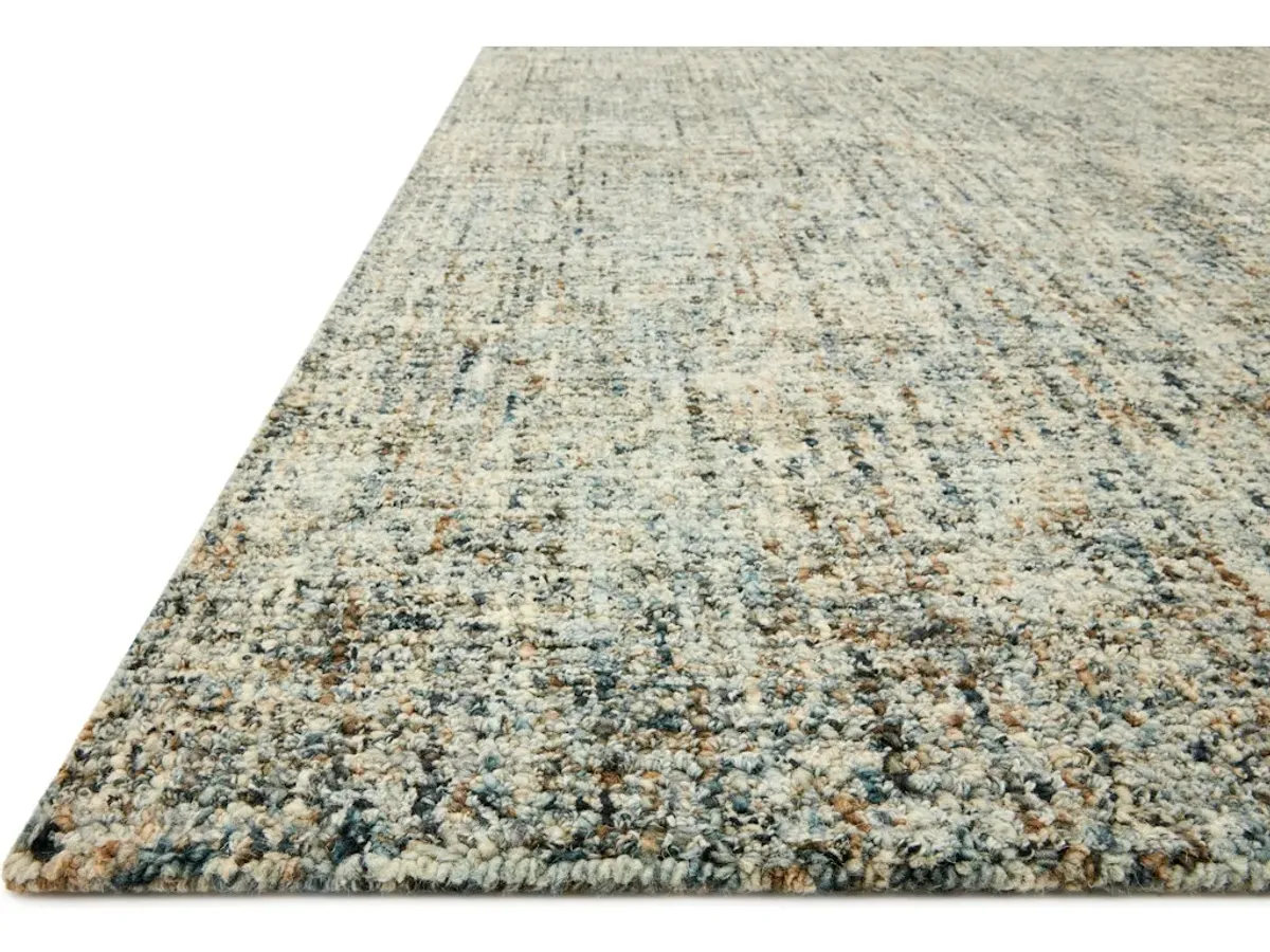 HARLOW HLO-01 OCEAN/SAND 9'3 X 13' AREA RUG