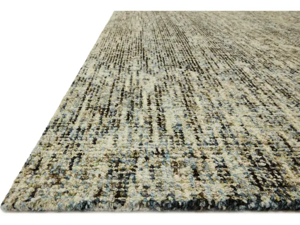 HARLOW HLO-01 OLIVE/DENIM 2'6 X 7'6 RUNNER RUG