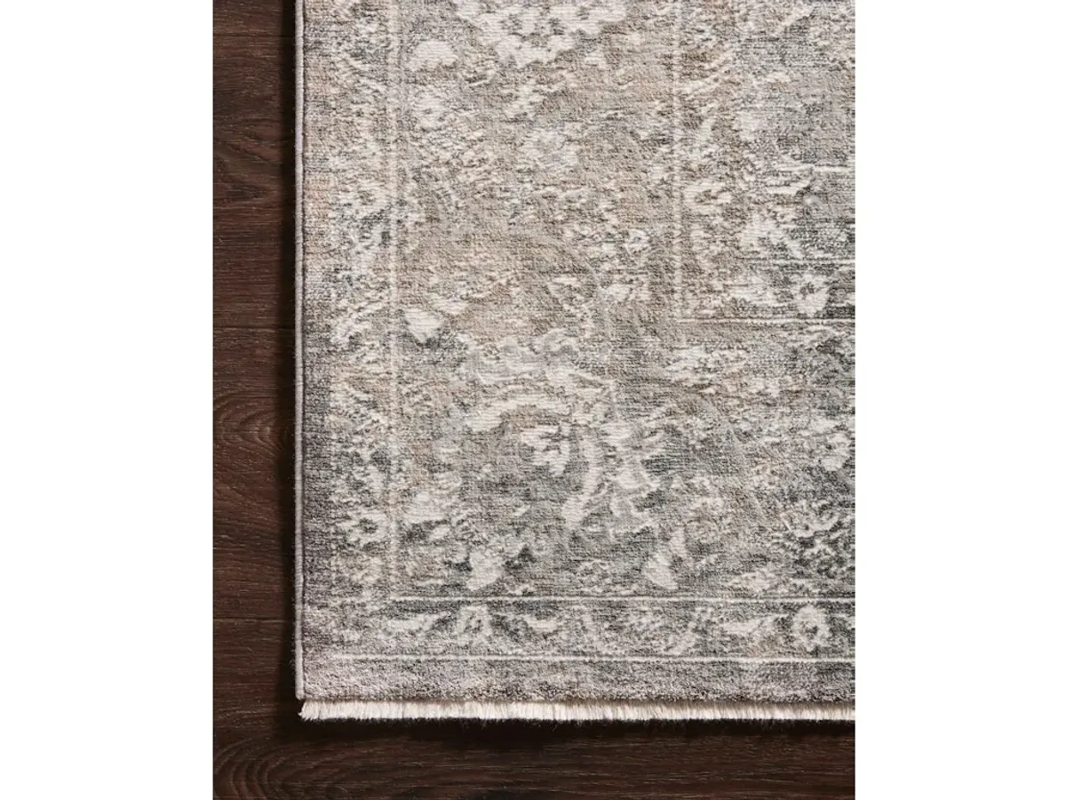 HOMAGE HOM-03 STONE/IVORY 2'6 X 8'0 RUNNER RUG