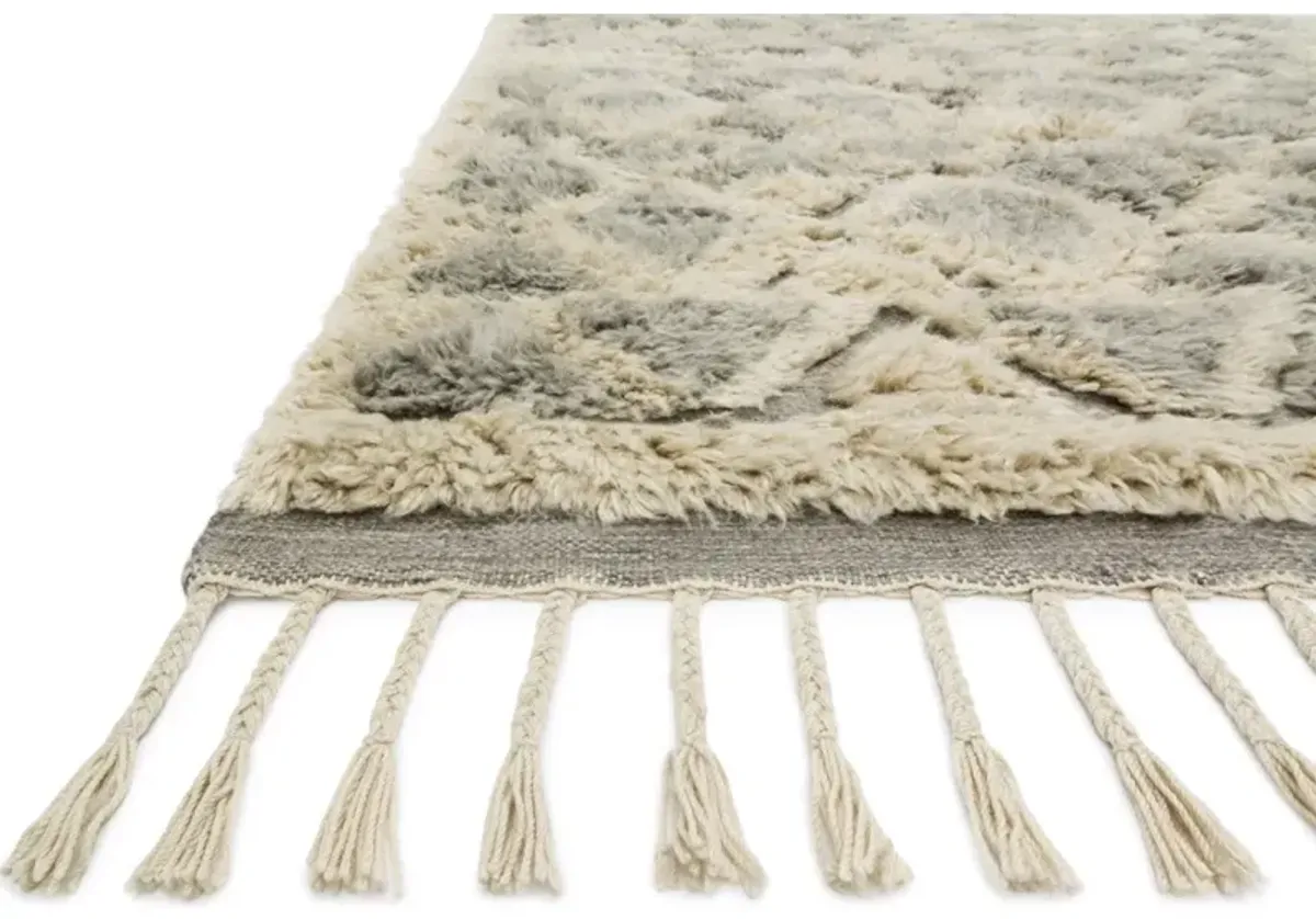 HYGGE YG-02 SMOKE/TAUPE 7'9 X 9'9 AREA RUG