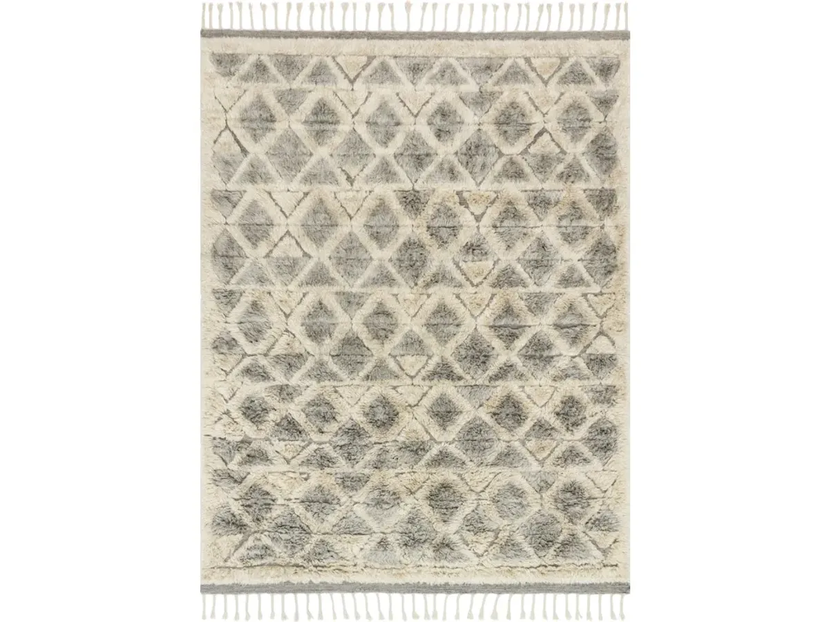 HYGGE YG-02 SMOKE/TAUPE 7'9 X 9'9 AREA RUG