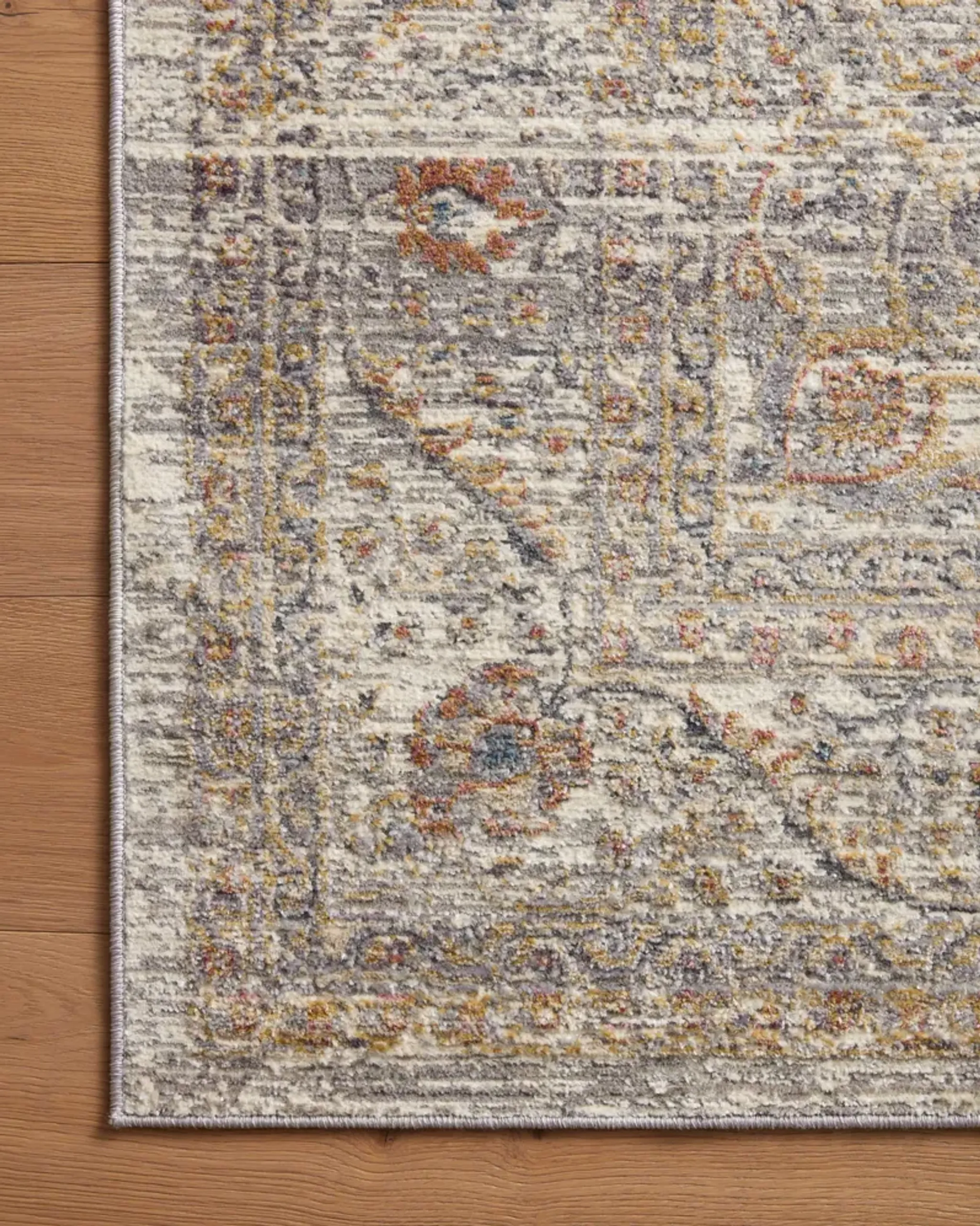 INDRA INA-01 STONE/MULTI 7'10 X 10' AREA RUG | Furniture.com