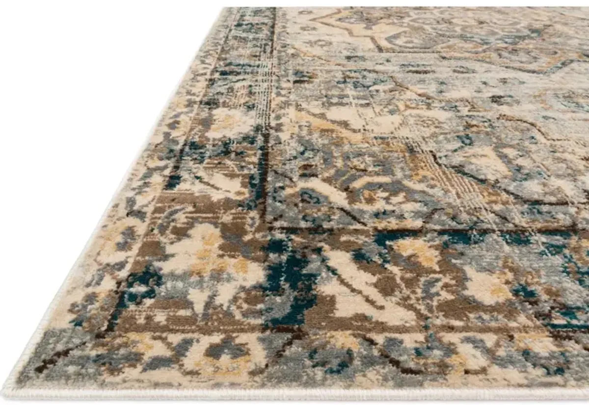 ISADORA ISA-02 OATMEAL/BARK 6'0 X 9'0 AREA RUG