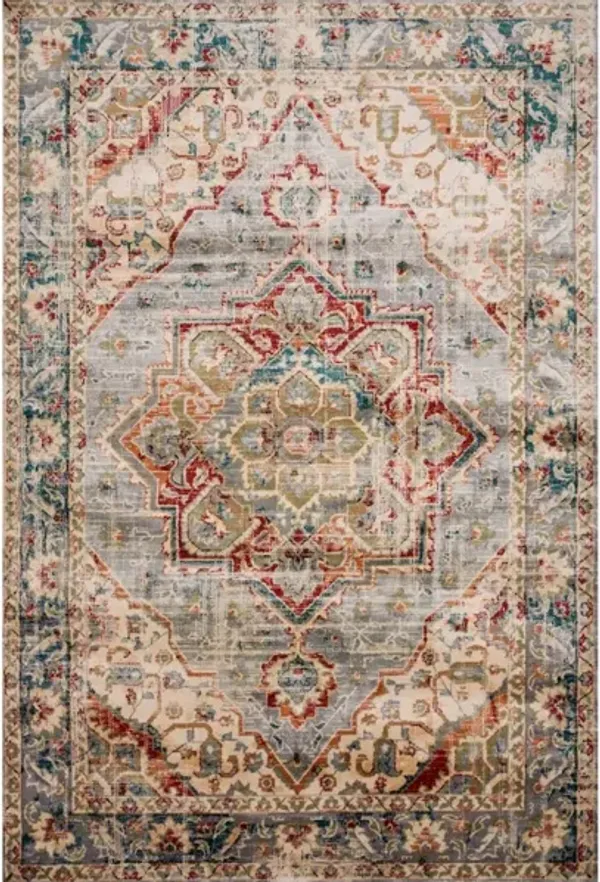 ISADORA ISA-02 OATMEAL/MULTI 8'0 X 10'0 AREA RUG