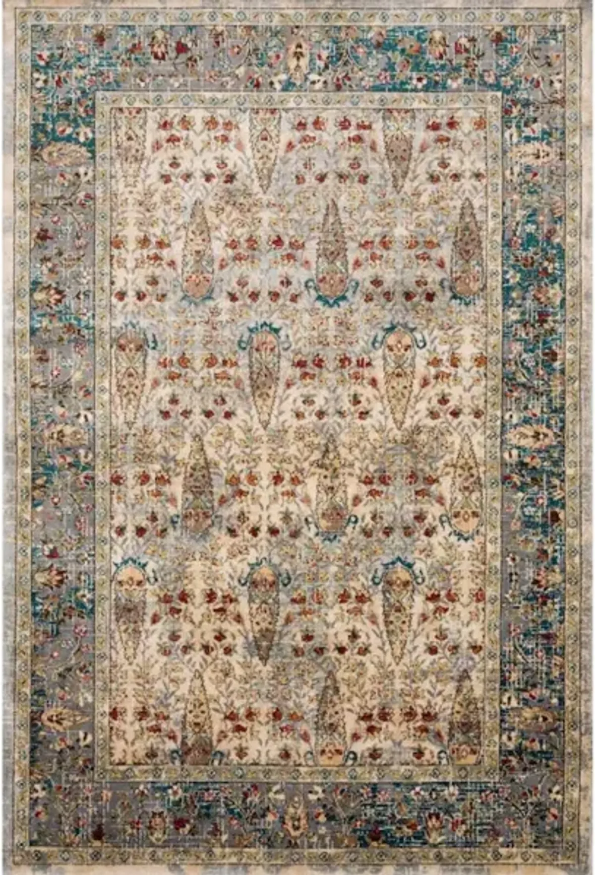 ISADORA ISA-03 SAND/STEEL 2'7 X 8'0 RUNNER RUG
