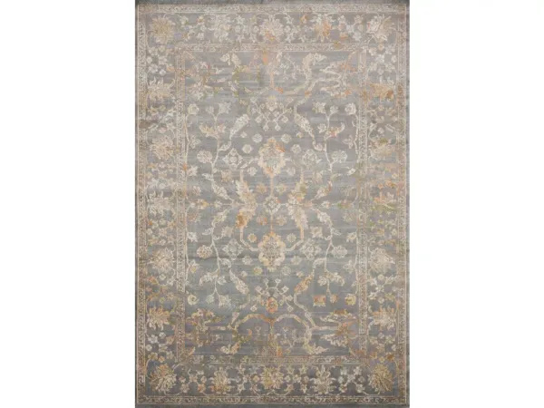 ISADORA ISA-05 SILVER/SILVER 6'0 X 9'0 AREA RUG