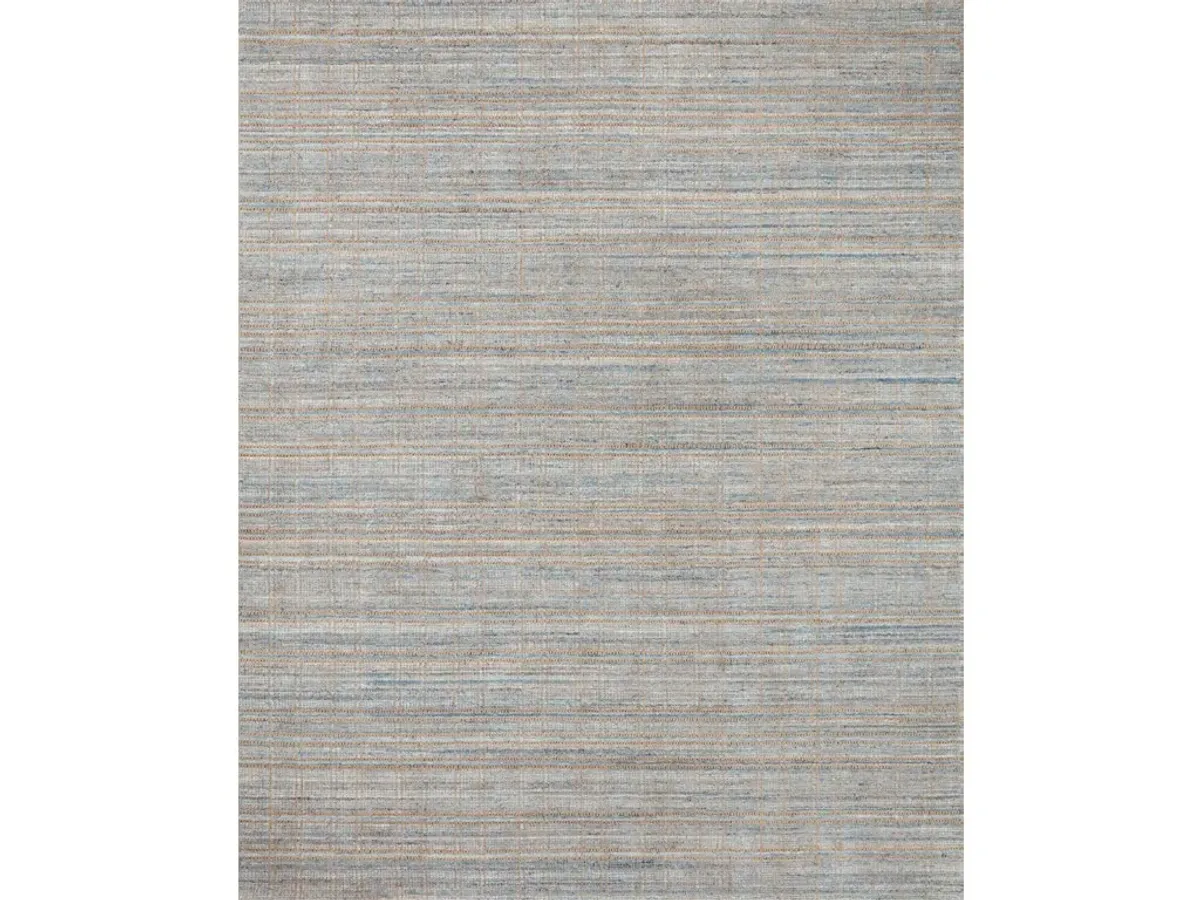 JAMIE JEM-01 NATURAL/SKY 2'6 X 8'6 RUNNER RUG