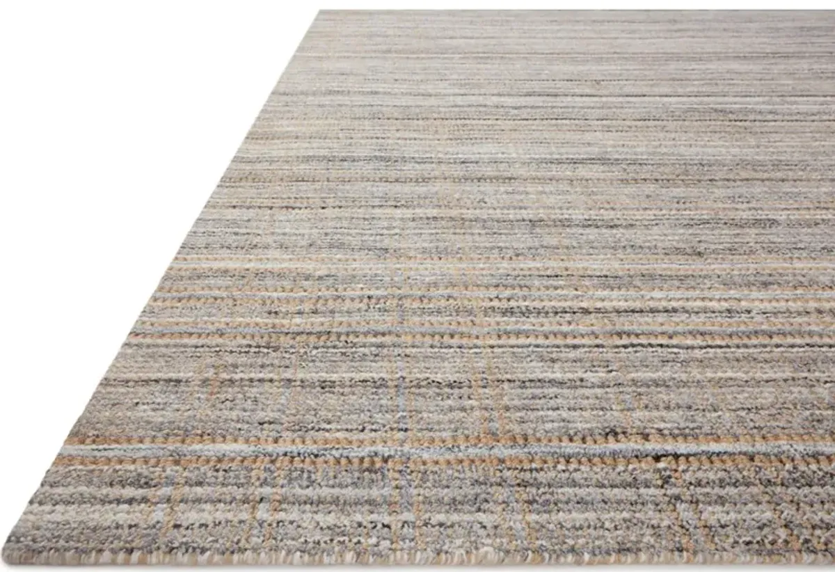 JAMIE JEM-01 NATURAL/SLATE 2'6 X 8'6 RUNNER RUG