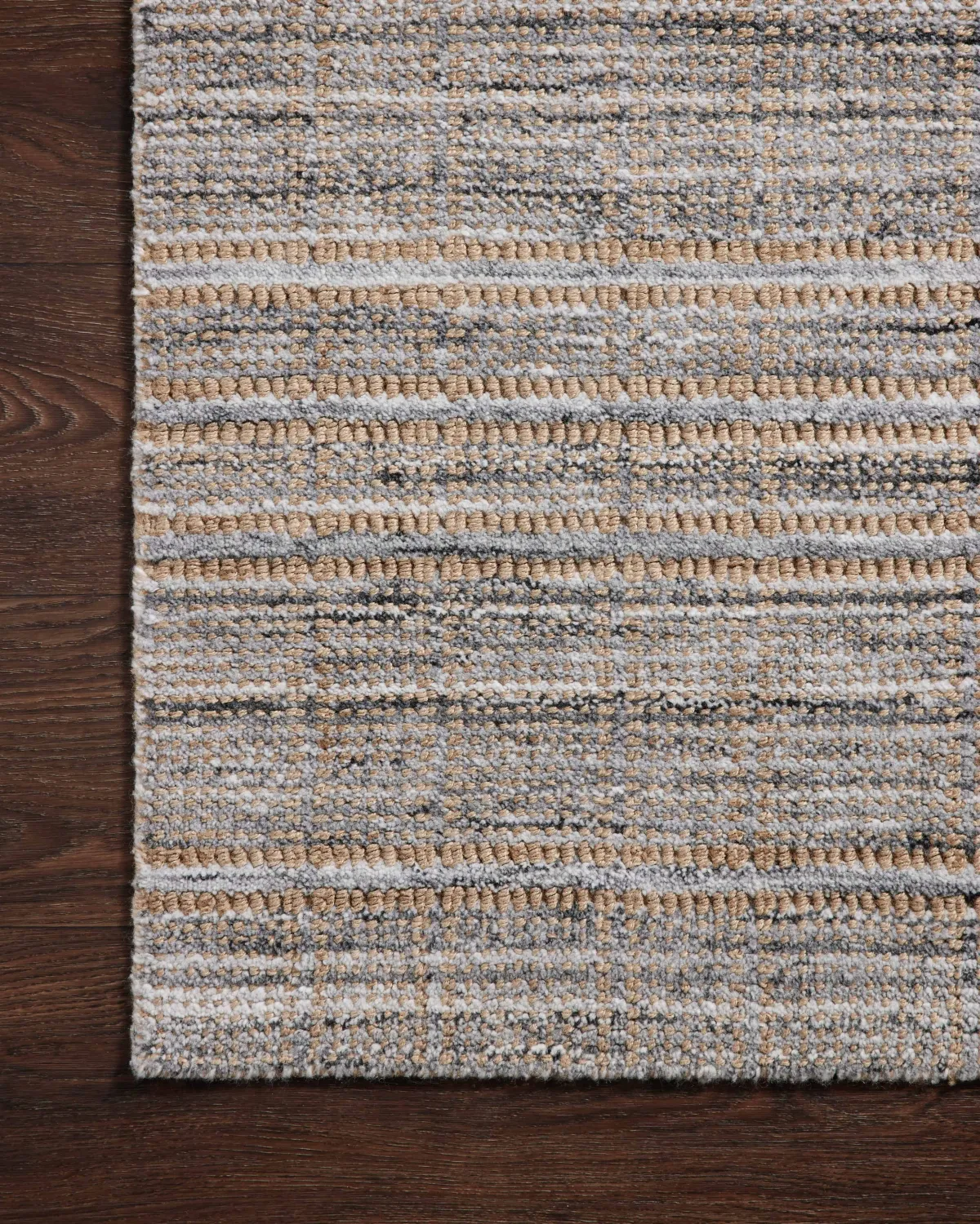 JAMIE JEM-01 NATURAL/SLATE 2'6 X 8'6 RUNNER RUG