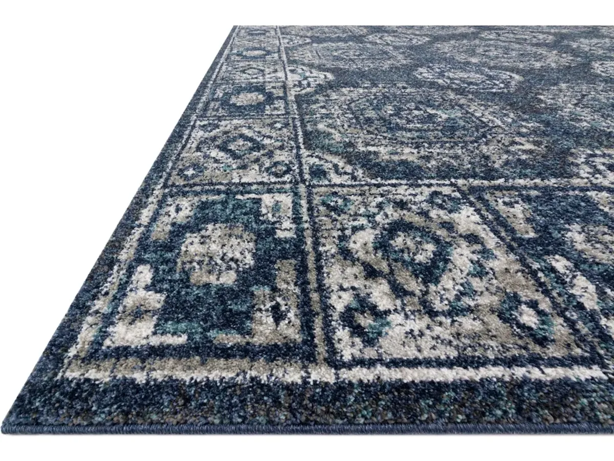 JOAQUIN JOA-03 DENIM/GREY 9'6 X 13' AREA RUG