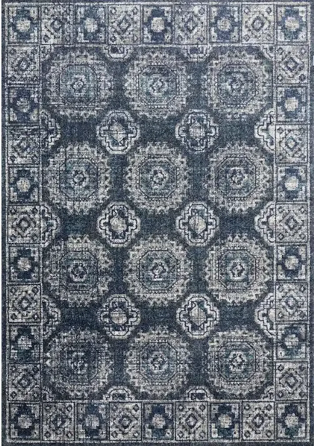 JOAQUIN JOA-03 DENIM/GREY 9'6 X 13' AREA RUG