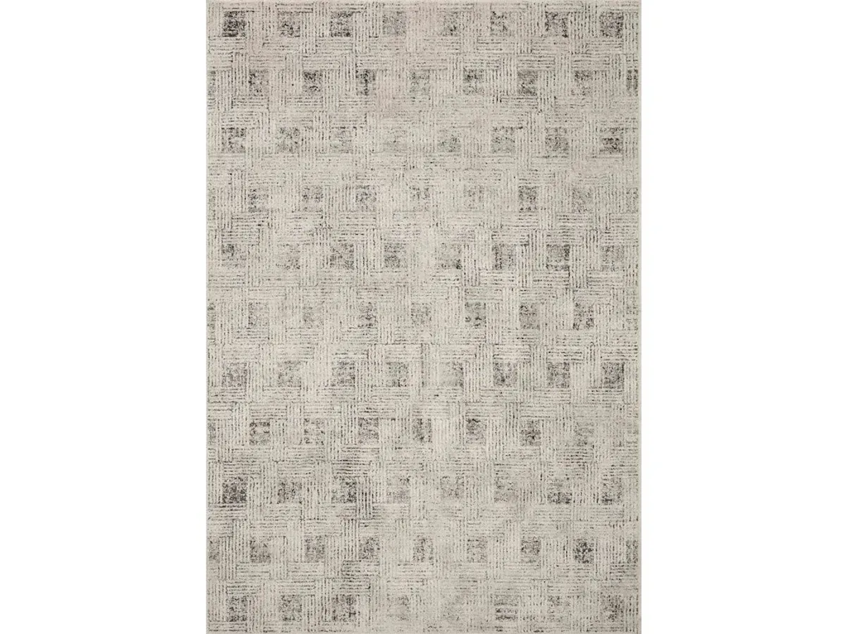 KAMALA KAM-01 GREY/GRAPHITE 5'3 X 7'9 AREA RUG
