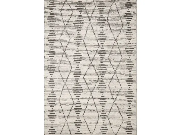 KAMALA KAM-02 CHARCOAL/DOVE 2'7 X 12'0 RUNNER RUG