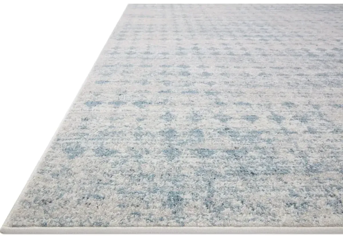 KAMALA KAM-04 SKY/DOVE 2'7 X 8'0 RUNNER RUG