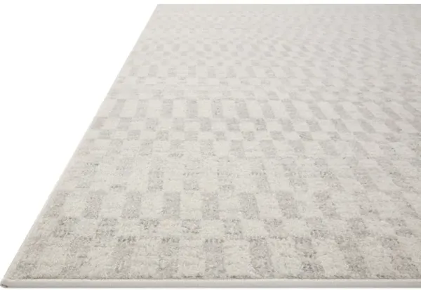 KAMALA KAM-05 IVORY/GREY 5'3 X 7'9 AREA RUG