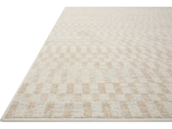 KAMALA KAM-05 IVORY/NATURAL 2'7 X 8'0 RUNNER RUG