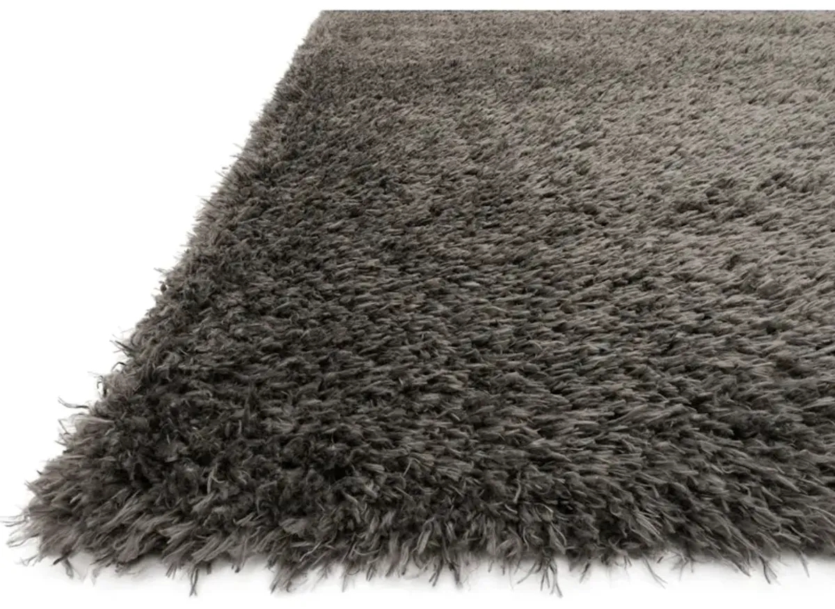 KAYLA SHAG KAY-01 GREY 7'9 X 9'9 AREA RUG