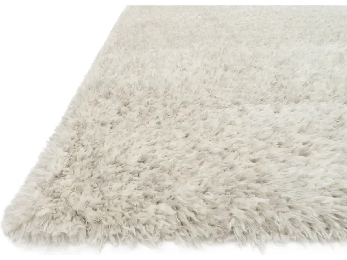 KAYLA SHAG KAY-01 LT GREY 2'2 X 4' ACCENT RUG