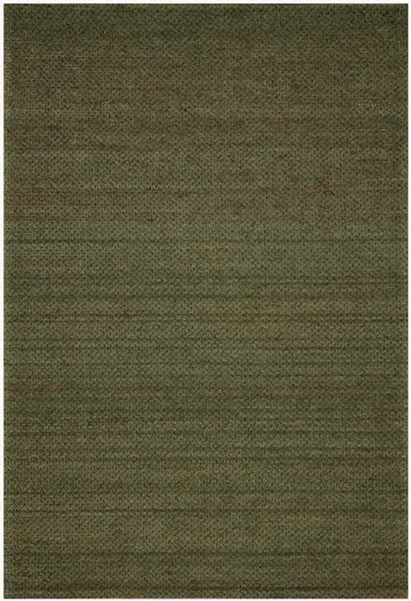 LILY LIL-01 GREEN 5'0 X 7'6 AREA RUG
