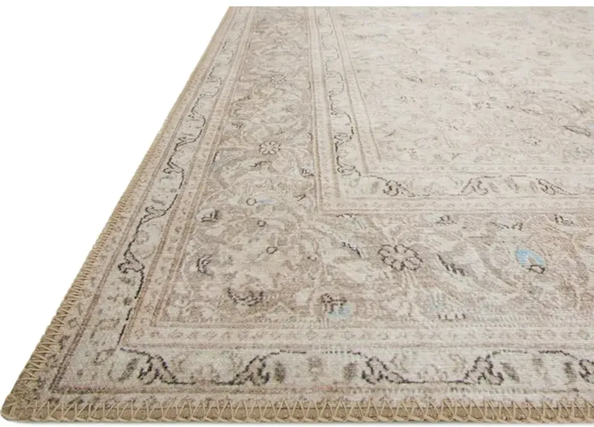 LOREN LQ-03 SAND/TAUPE 7'6 X 9'6 AREA RUG