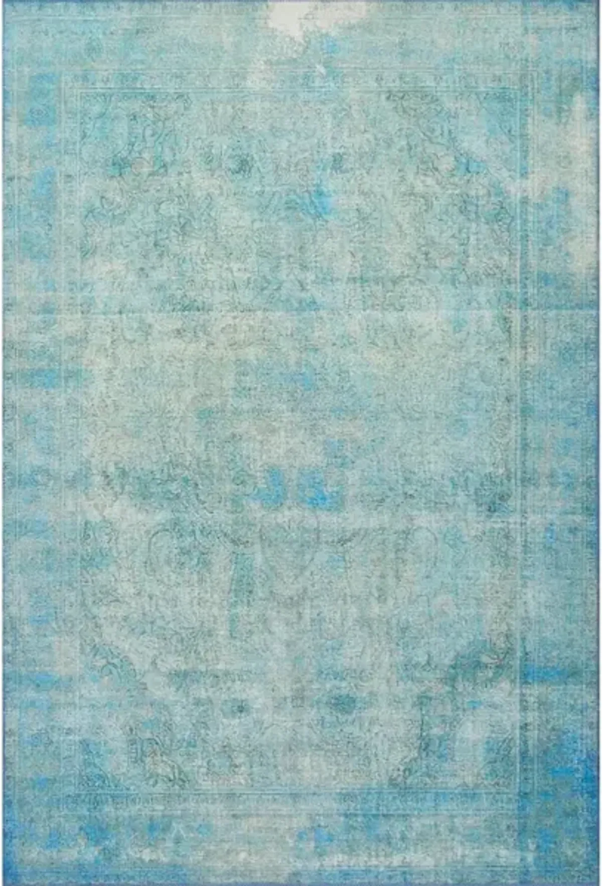 LOREN LQ-08 AQUA 8'4 X 11'6 AREA RUG
