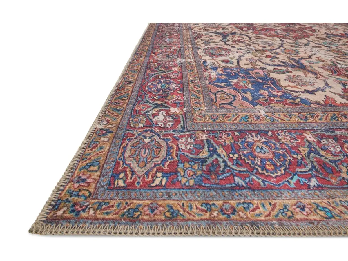 LOREN LQ-11 SAND/MULTI 7'6 X 9'6 AREA RUG