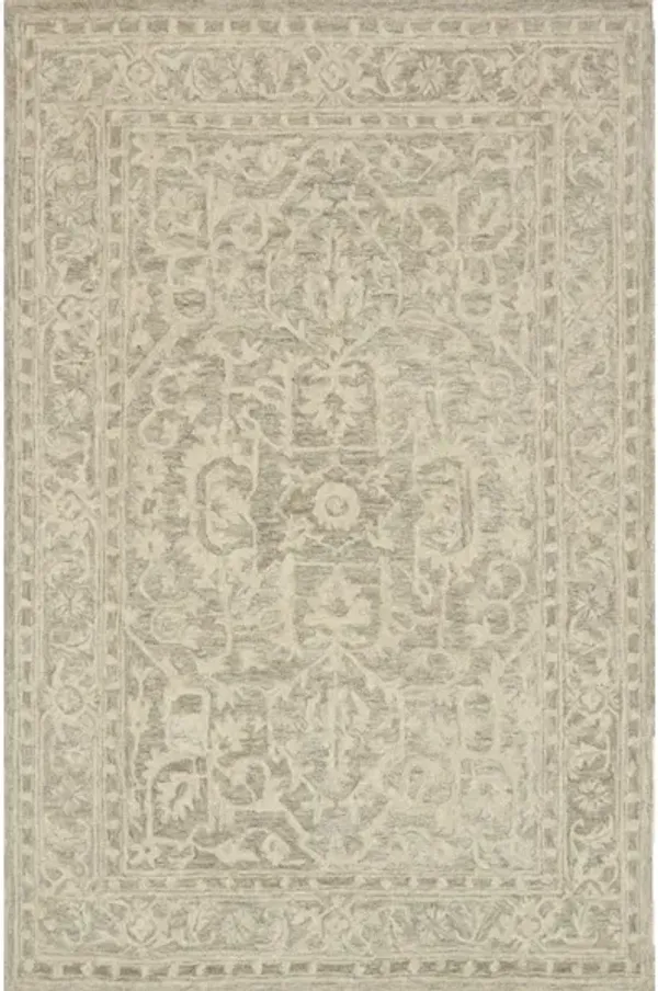 LYLE LK-02 STONE 5'0 X 7'6 AREA RUG