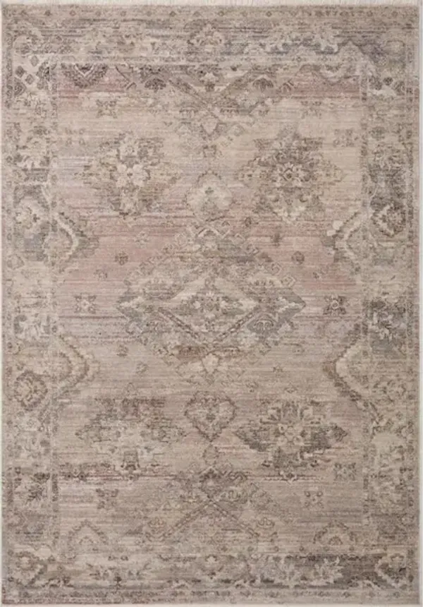 LYRA LYR-01 BLUSH/DOVE 9'3 X 13' AREA RUG