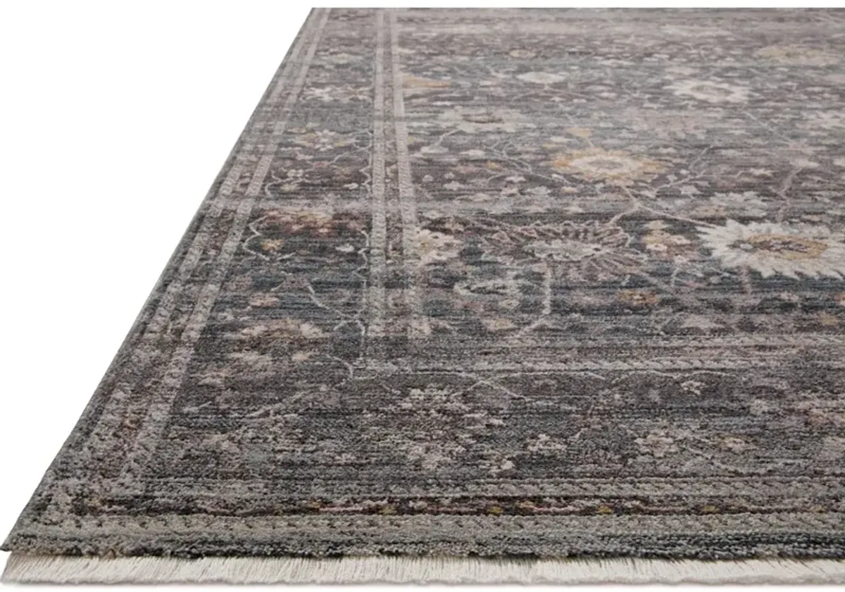 LYRA LYR-04 INK/MULTI 5'3 X 7'9 AREA RUG