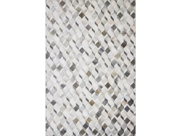 MADDOX MAD-02 GREY/MOCHA 2'6 X 7'6 RUNNER RUG