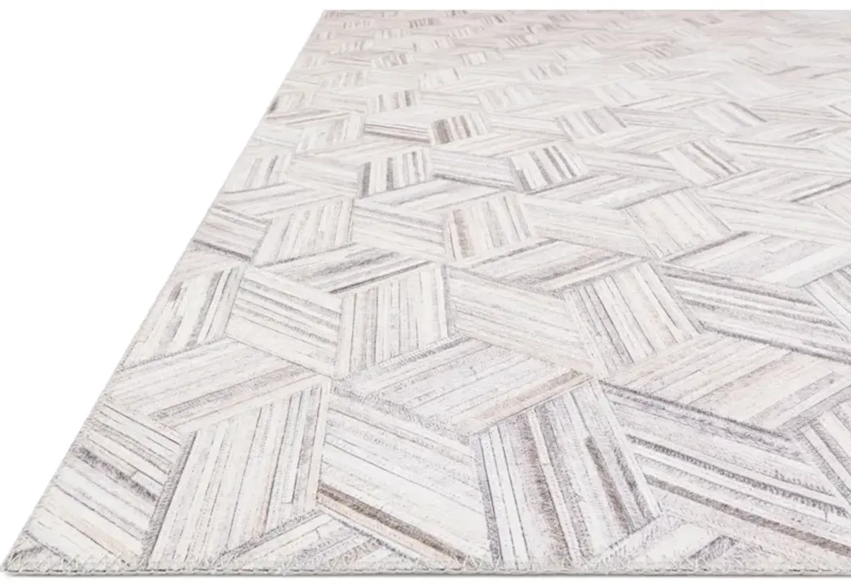 MADDOX MAD-07 LT GREY/IVORY 7'6 X 9'6 AREA RUG