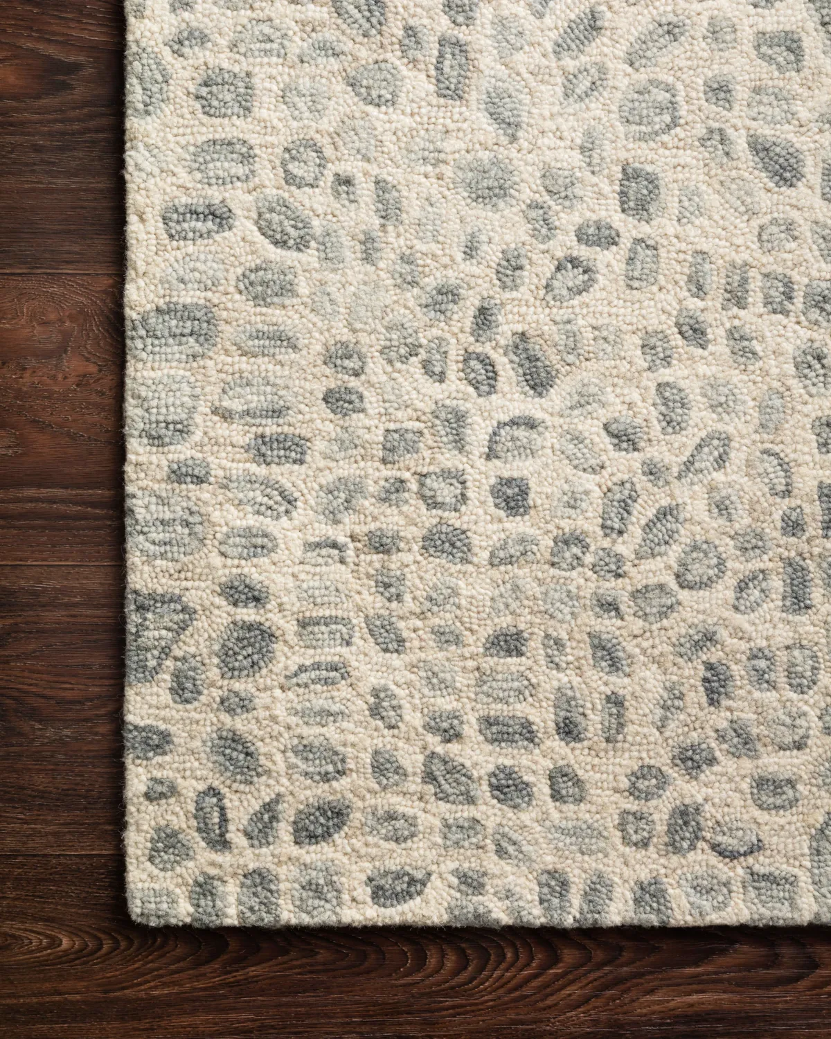 MASAI MAS-03 SILVER GREY/IVORY 7'9 X 9'9 AREA RUG