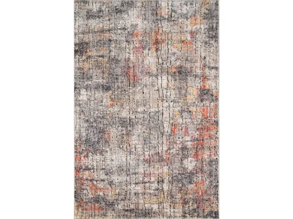 MEDUSA MED-07 GRAPHITE/SUNSET 6' X 8'8 AREA RUG