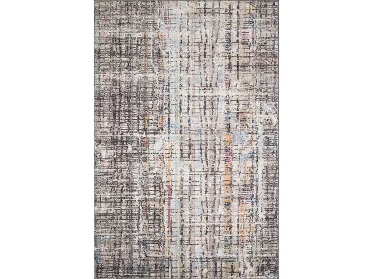 MEDUSA MED-08 CHARCOAL/MULTI 7'10 X 10'6 AREA RUG