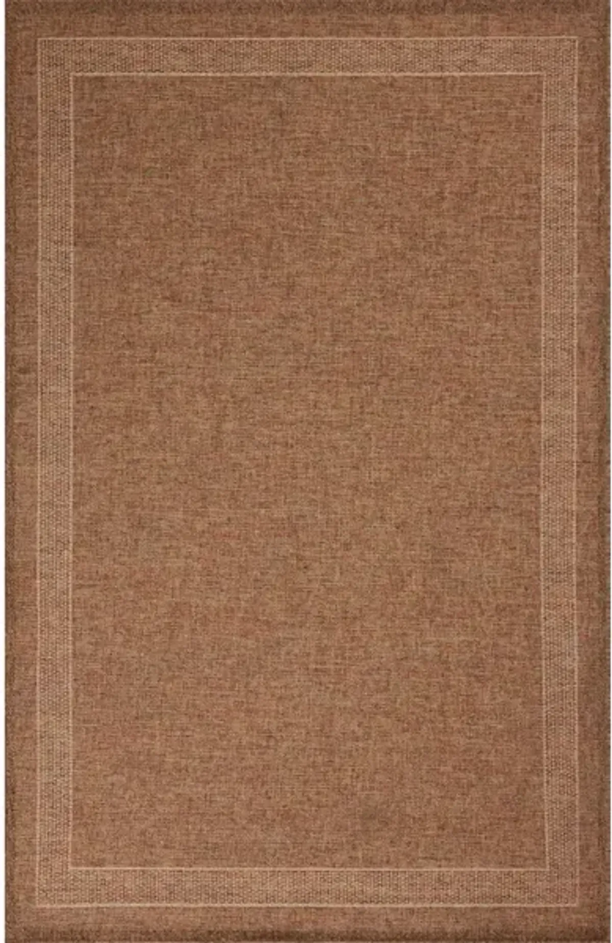 MERRICK MER-07 CINNAMON/MULTI 5' X 7'7 AREA RUG