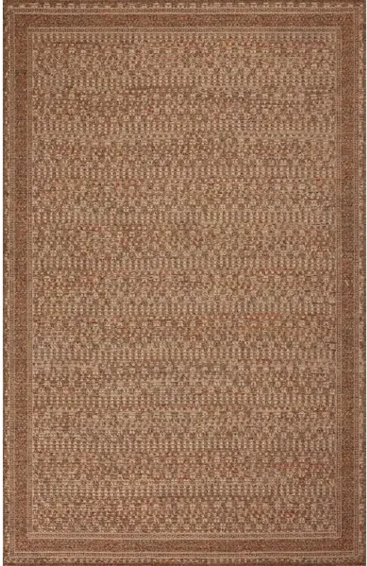MERRICK MER-08 NATURAL/FIESTA 8'9 X 12'2 AREA RUG