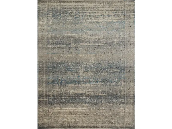 MILLENNIUM MV-02 GREY/BLUE 7'10 X 10'6 AREA RUG