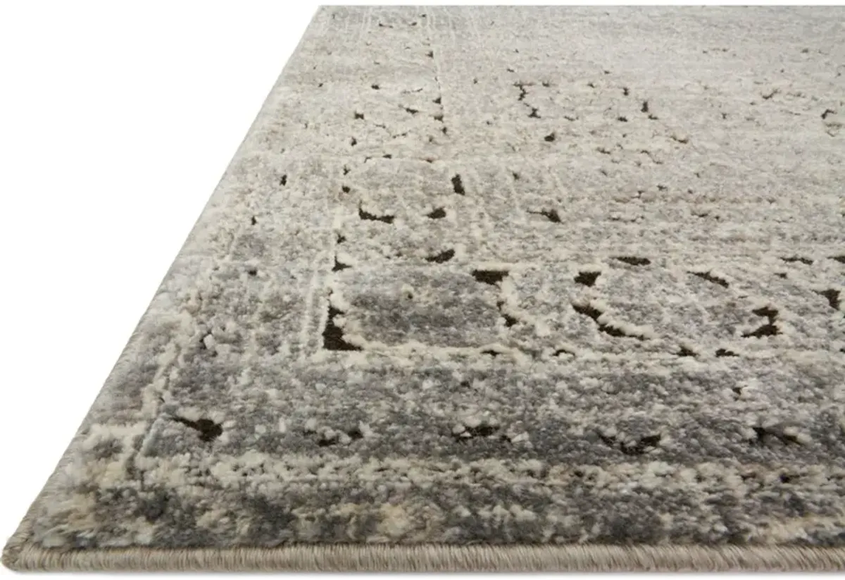 MILLENNIUM MV-02 GREY/CHARCOAL 2'8 X 13' RUNNER RUG
