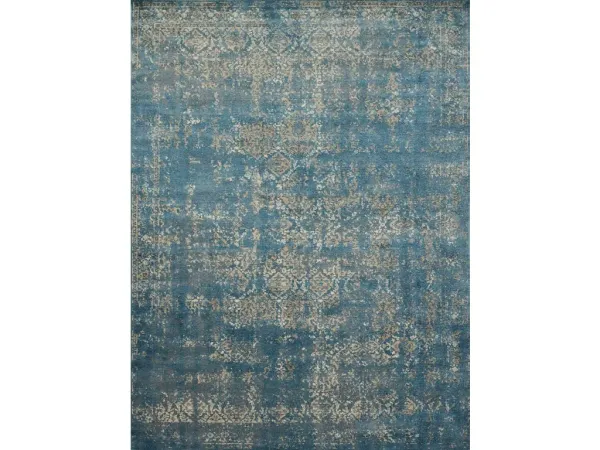 MILLENNIUM MV-05 BLUE/TAUPE 5'3 X 7'6 AREA RUG