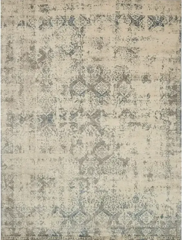 MILLENNIUM MV-05 IVORY/GREY 3'7 X 5'7 ACCENT RUG