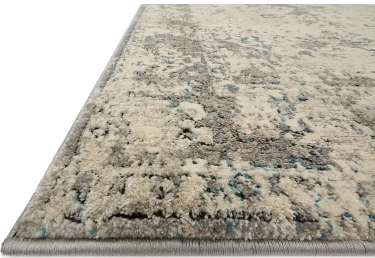 MILLENNIUM MV-05 IVORY/GREY 6'7 X 9'2 AREA RUG