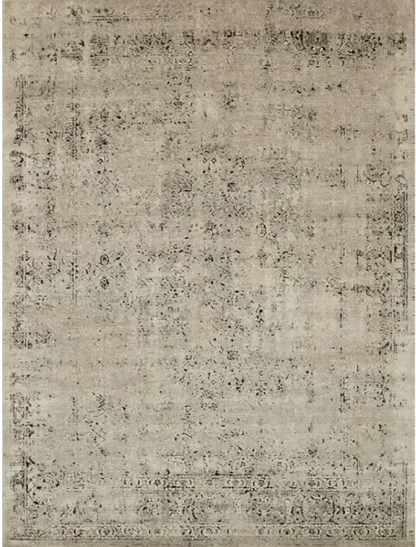 MILLENNIUM MV-06 STONE/CHARCOAL 2'8 X 7'6 RUNNER RUG