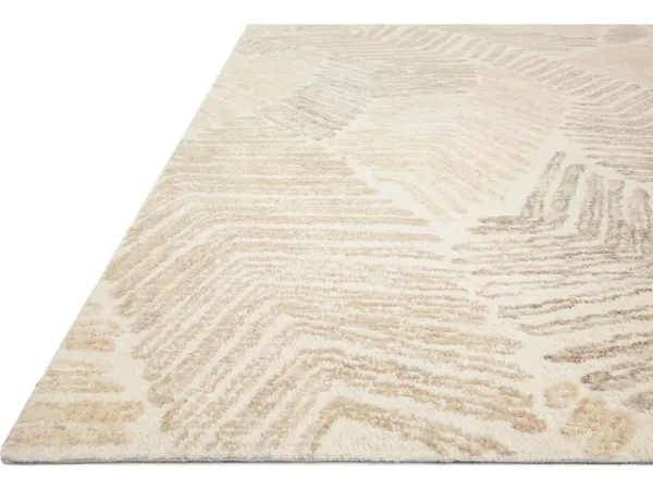 MILO MLO-05 OLIVE/NATURAL 2'6 X 9'9 RUNNER RUG