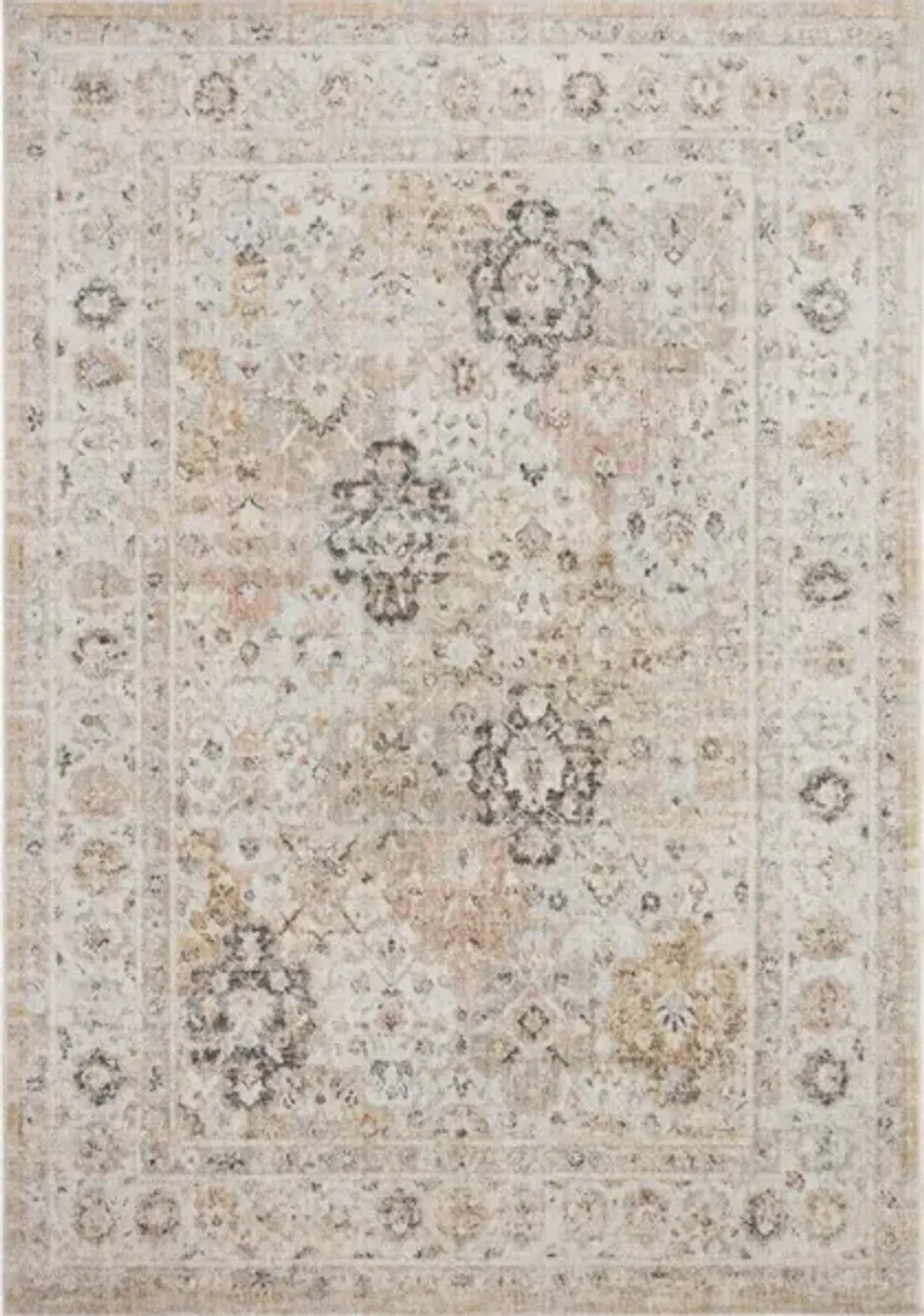 MONROE MON-02 BEIGE/MULTI 2'6 X 7'9 RUNNER RUG