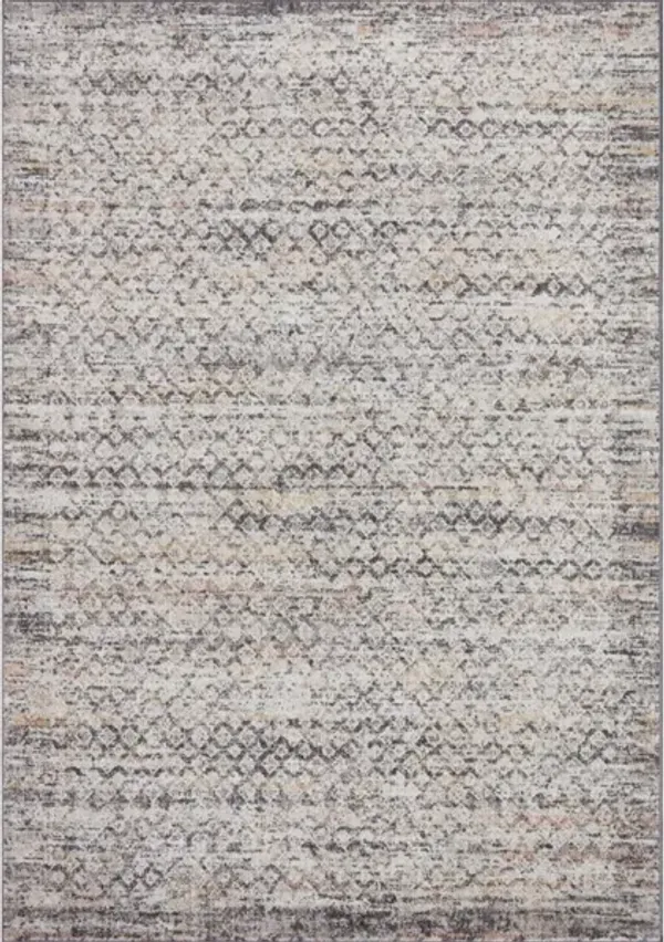 MONROE MON-03 GREY/MULTI 2'6 X 7'9 RUNNER RUG