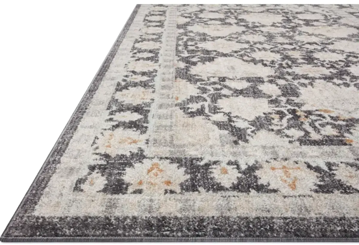 MONROE MON-05 CHARCOAL/NATURAL 2'6 X 4'0 ACCENT RUG