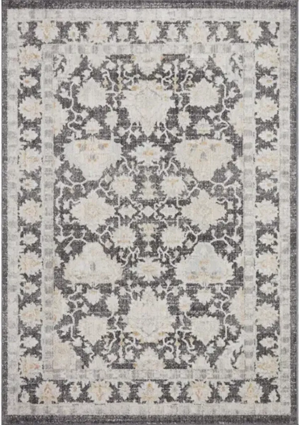 MONROE MON-05 CHARCOAL/NATURAL 2'6 X 4'0 ACCENT RUG