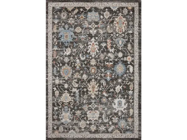 ODETTE ODT-04 CHARCOAL/MULTI 6'7 X 9'6 AREA RUG